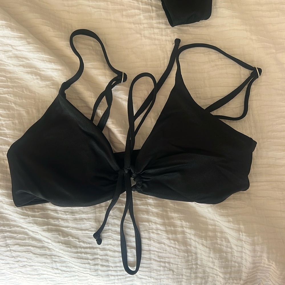 ONEONE SWIMWEAR Black Bikini Set
